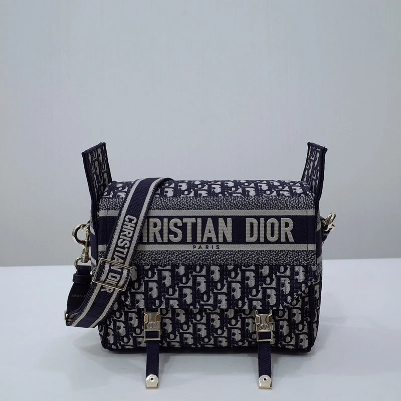 Christian Dior Saddle bags with a patent leather finish for a shiny lookChristian Dior  Bags - 3460