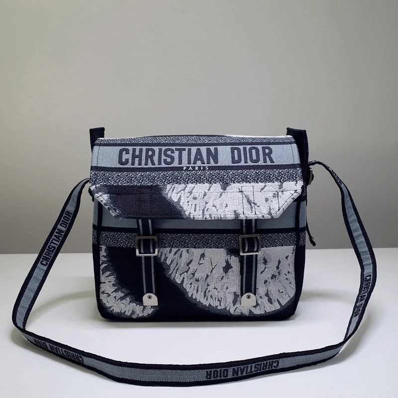 Christian Dior Saddle bags with a studded trim for a bold lookChristian Dior  Bags - 3463