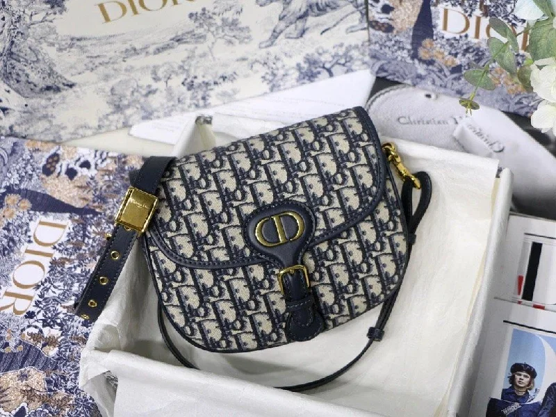 Christian Dior handbags with a removable shoulder strap for versatilityChristian Dior Medium Bobby Bag