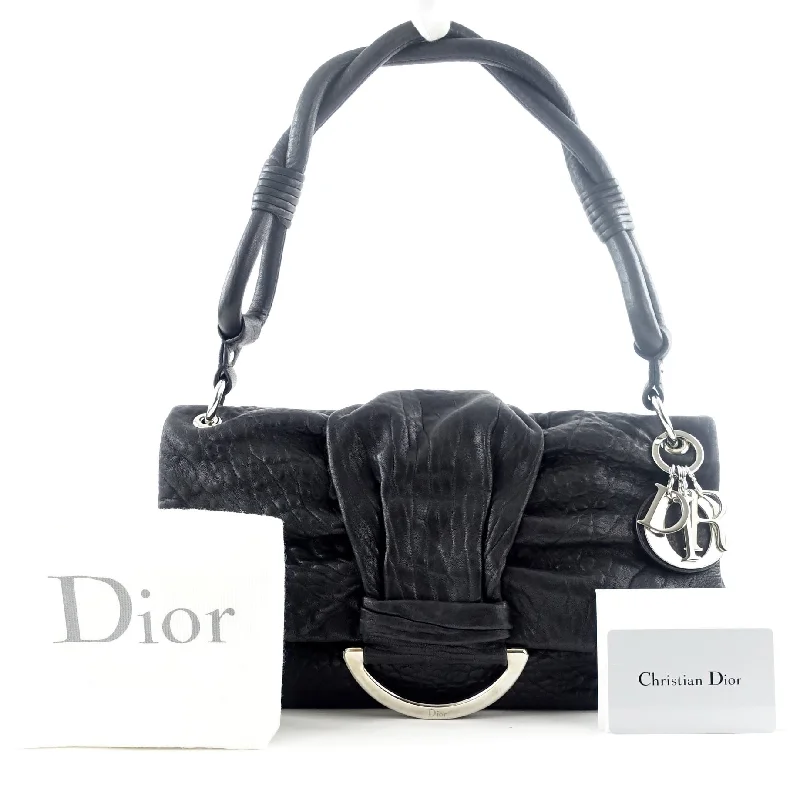 Fashion - forward Christian Dior tote bags for the modern womanDemi Lune Crinkled Leather Bag